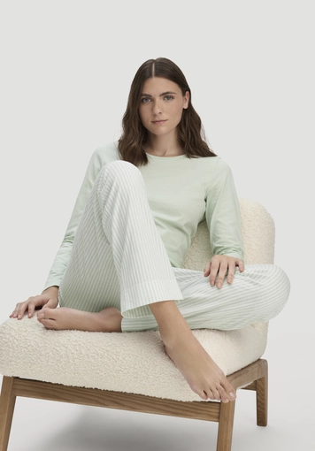 Schlafhose PURE COTTON aus reiner Bio-Baumwolle - 1