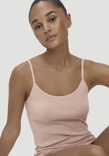 Spaghetti top in a 2-pack PURE COTTON made from pure organic cotton - 2