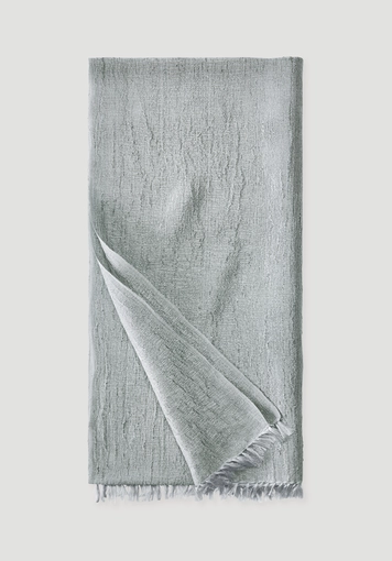 Schal aus Manilahanf mit Seide - 1