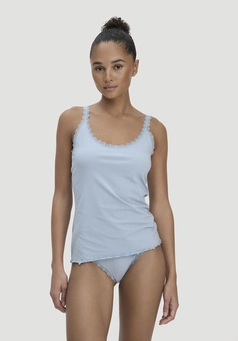 Tanktop COTTON FEEL LACE aus Bio-Baumwolle