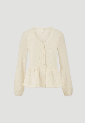 Muslin pajama blouse PURE COMFORT made from pure organic cotton