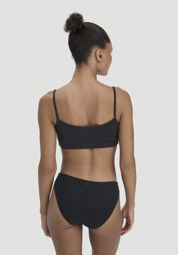 Pointelle bustier PURE COTTON made from pure organic cotton - 1