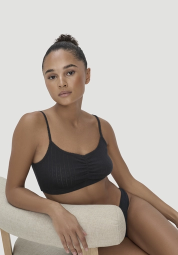 Pointelle Bustier PURE COTTON aus reiner Bio-Baumwolle - 2