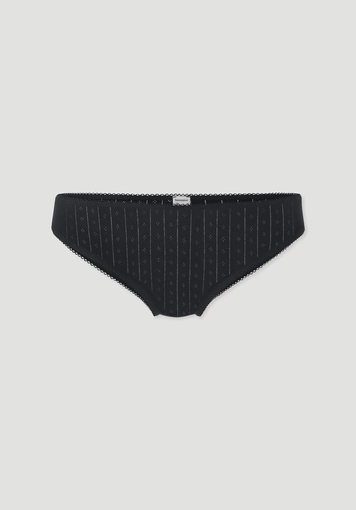Pointelle Slip Regular Cut PURE COTTON made from pure organic cotton - 3