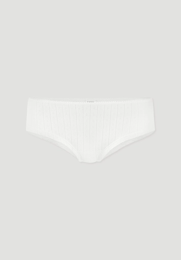 Pointelle Panty Regular Cut PURE COTTON made from pure organic cotton