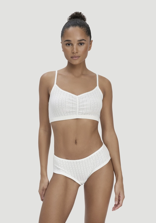 Pointelle Panty Regular Cut PURE COTTON aus reiner Bio-Baumwolle