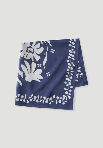 Printed silk scarf Printed silk scarf