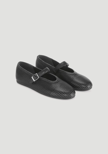 Mary Jane ballerina in nappa leather - 3
