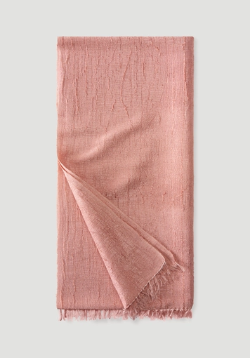 Schal aus Manilahanf mit Seide - 1