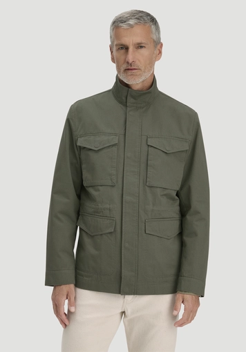 Field Jacket Regular NATURE SHELL aus reiner Bio-Baumwolle - 0