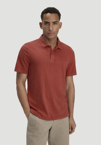 Jersey Polo Regular aus reiner Bio-Baumwolle - 0