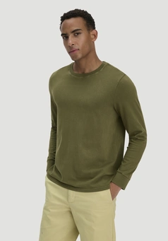 Heavy Jersey Longsleeve Relaxed aus reiner Bio-Baumwolle