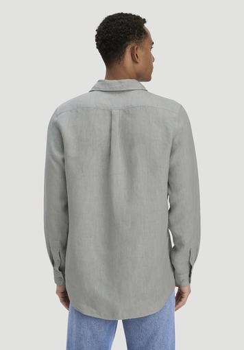 Regular shirt made of pure linen - 2