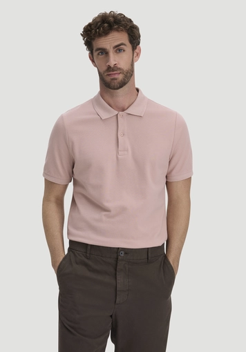 Piqué Polo Regular aus reiner Bio-Baumwolle - 0