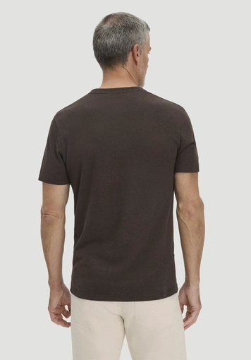 Henley T-Shirt Regular aus Leinen und Bio-Baumwolle - 2
