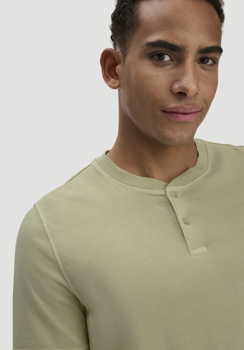 Heavy Jersey Henley Shirt Relaxed aus reiner Bio-Baumwolle - 3