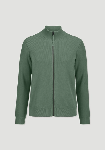 Strick Jacke Regular aus reiner Bio-Baumwolle - 5