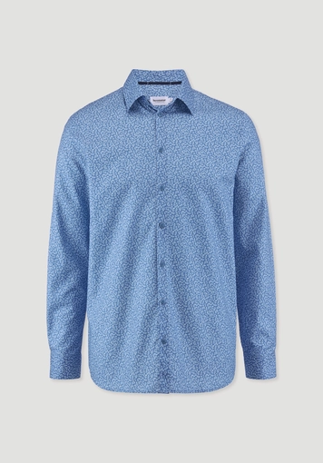 Print shirt Regular made of pure organic cotton Print shirt Regular made of pure organic cotton