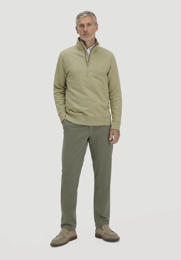 Regular sweatshirt made from pure organic cotton (BETTER RECYCLING) - 1