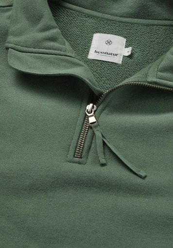 Regular sweatshirt made from pure organic cotton (BETTER RECYCLING) - 5