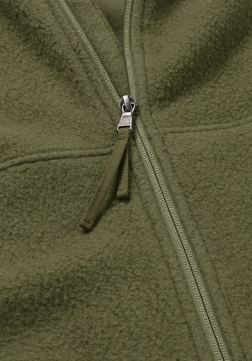 Fleece Jacke Slim aus reiner Bio-Baumwolle - 5