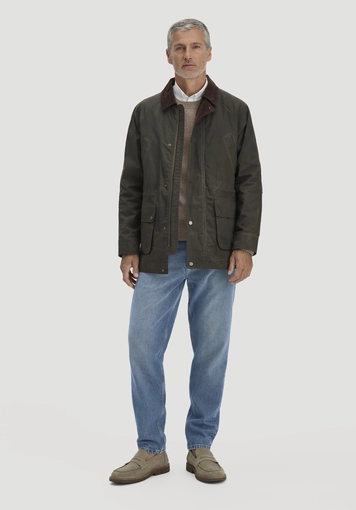 Wachsjacke Regular aus reiner Bio-Baumwolle - 1