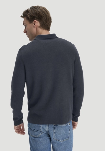 Milano Knit Polo Regular made from organic cotton and virgin wool - 2