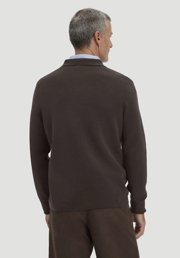 Milano Strick Polo Regular aus Bio-Baumwolle und Schurwolle - 2