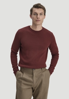 Milano Knit Sweater Regular made of linen with organic cotton and LENZING™ ECOVERO™ viscose