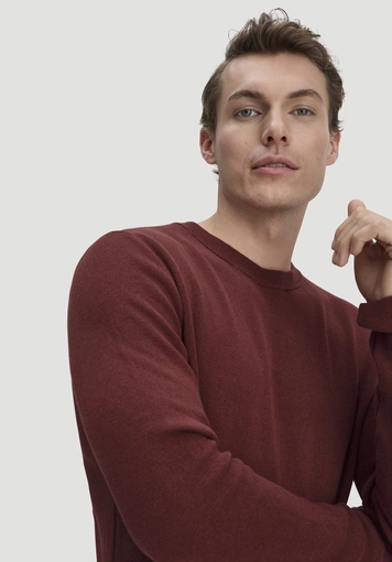 Milano Strick Pullover Regular aus Leinen mit Bio-Baumwolle und LENZING™ ECOVERO™ Viskose - 3