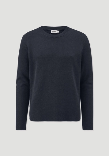 Milano Knit Sweater Regular made of linen with organic cotton and LENZING™ ECOVERO™ viscose - 4