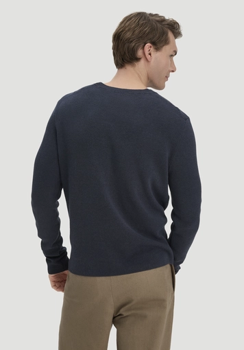 Milano Strick Pullover Regular aus Leinen mit Bio-Baumwolle und LENZING™ ECOVERO™ Viskose - 2