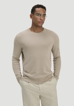 Milano Strick Pullover Regular aus Leinen mit Bio-Baumwolle und LENZING™ ECOVERO™ Viskose