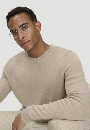 Milano Strick Pullover Regular aus Leinen mit Bio-Baumwolle und LENZING™ ECOVERO™ Viskose - 4