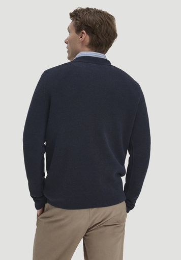 Milano Knit Polo Regular made from linen with organic cotton and LENZING™ ECOVERO™ viscose - 2