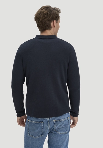 Milano knitted jacket, regular size, made from organic cotton with organic merino wool - 2
