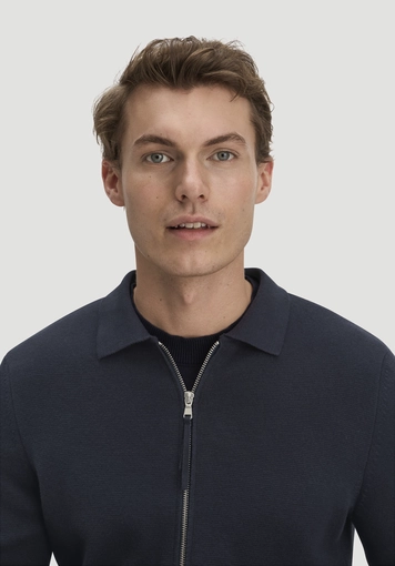 Milano Strick Jacke Regular aus Bio-Baumwolle mit Bio-Merinowolle - 3