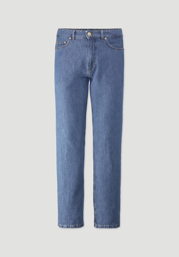 Jeans BEN Regular Straight aus Bio-Denim mit TENCEL™ Lyocell und Leinen