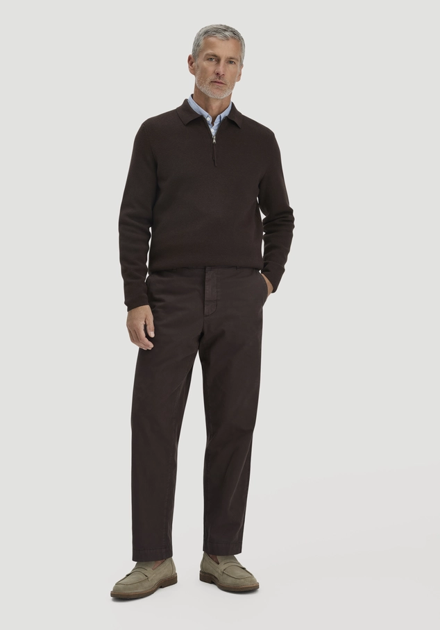 RONNEL Relaxed chinos made from pure organic cotton