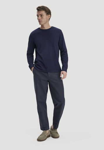 Chino RONNEL Relaxed aus reiner Bio-Baumwolle - 0