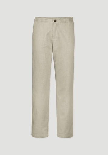 ENEA Regular trousers made of organic cotton with linen ENEA Regular trousers made of organic cotton with linen