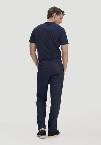 Hose ENEA Regular aus Bio-Baumwolle mit Leinen - 1