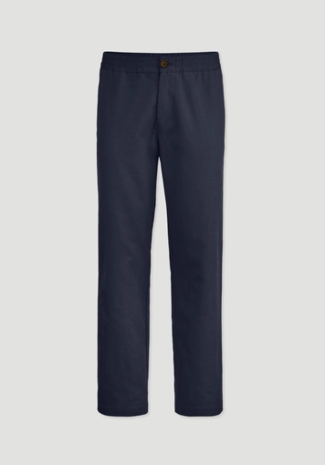 Hose ENEA Regular aus Bio-Baumwolle mit Leinen - 4