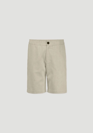 ENEA Relaxed shorts made from organic cotton with linen