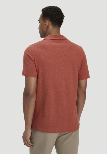Jersey Polo Relaxed aus Leinen und Bio-Baumwolle - 2