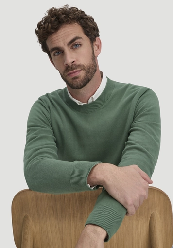 Knitted sweater regular made of pure organic cotton - 3