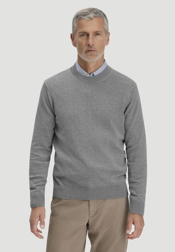 Strick Pullover Regular aus reiner Bio-Baumwolle - 0