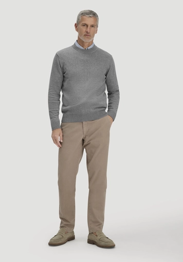 Strick Pullover Regular aus reiner Bio-Baumwolle - 1