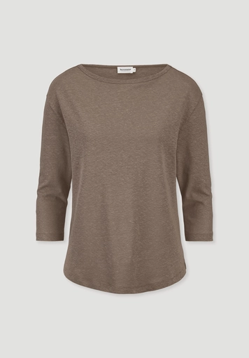 Longsleeve Relaxed aus Leinen mit reiner Bio-Baumwolle - 5