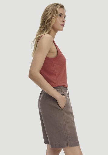 Shorts Relaxed aus weichem TENCEL Lyocell mit Leinen - 3